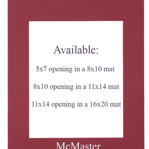 McMaster Embossed Mat